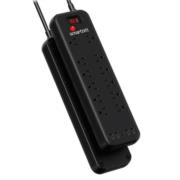 SMARTBIIT - Supresor de Picos Smartbitt SBSS-B12-5U 12 Contactos y 5 Puertos USB