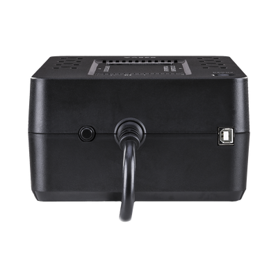 CYBERPOWER - UPS de 650 VA/390 W, Topología Standby con Modo Ahorrador ECO, Entrada 120 Vca NEMA 5-15P, Con 8 Tomas NEMA 5-15R