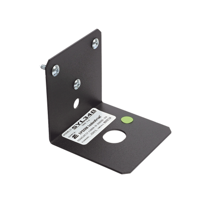 EPCOM INDUSTRIAL - Montaje de Acero Tipo "L" Negro con Perforación 3/4" y Pintura Horneada.