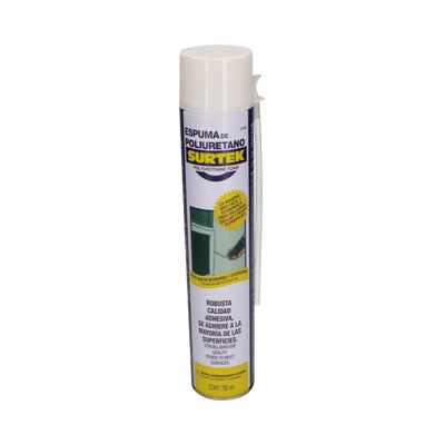 SURTEK - Espuma de Poliuretano / Capacidad 750 ml.