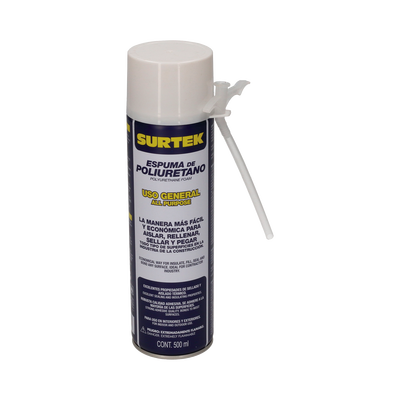 SURTEK - Espuma de Poliuretano / Capacidad 500 ml.