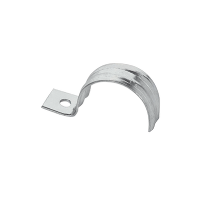 SURTEK - Abrazadera para tubo tipo uña 1 1/4" bolsa con 5 piezas
