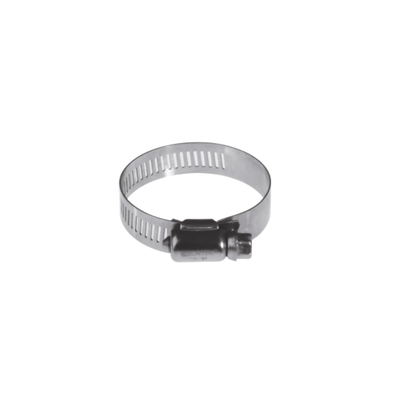SURTEK - Abrazadera sin fin diam 3/4 a 1-1/2in, ancho 1/2in inoxidable