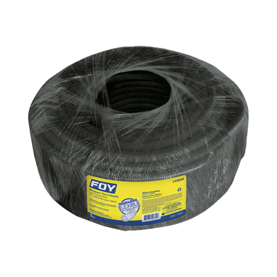 SURTEK - Manguera flexible para cables 3/4" x 50 m /Polietileno Alta Densidad HDPE/ Sin guía /Para uso en interiores.