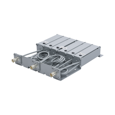 EPCOM INDUSTRIAL - Duplexer SYSCOM en VHF, 6 Cav. 136-148 MHz, 50 Watt, 5 MHz Sep. Rechazo de Banda, BNC Hembras.