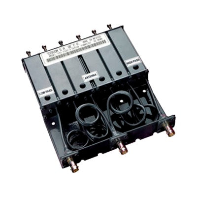 EPCOM INDUSTRIAL - Duplexer VHF de 6 Cavidades para 136-148 MHz, conector UHF Hembra (SO-239).