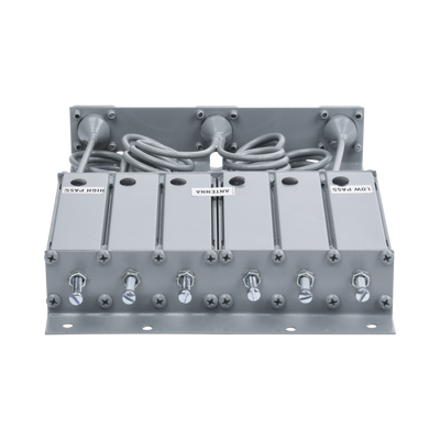 EPCOM INDUSTRIAL - Duplexer SYSCOM en VHF, 6 Cav. 160-174 MHz, 50 Watt, 5 MHz Sep. Rechazo de Banda, BNC Hembras.