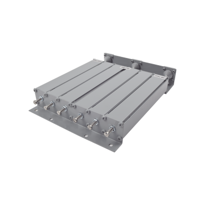 EPCOM INDUSTRIAL - Duplexer SYSCOM en UHF, 6 Cav. 440-470 MHz, 50 Watt, 5 MHz Sep. Rechazo de Banda, BNC Hembras.