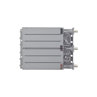 EPCOM INDUSTRIAL - Duplexer SYSCOM en UHF, 6 Cav. 440-470 MHz, 50 Watt, 5 MHz Sep. Rechazo de Banda, BNC Hembras.