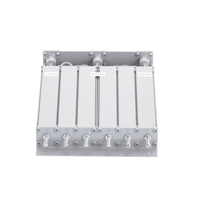 EPCOM INDUSTRIAL - Duplexer SYSCOM Modificado en UHF, 6 Cav. 440-470 MHz, 50 Watt, 5 MHz Sep. Rechazo de Banda, BNC Hembras.