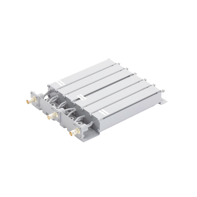 EPCOM INDUSTRIAL - Duplexer SYSCOM Modificado en UHF, 6 Cav. 470-490 MHz, 50 Watt, 5 MHz Sep. Rechazo de Banda, BNC Hembras.