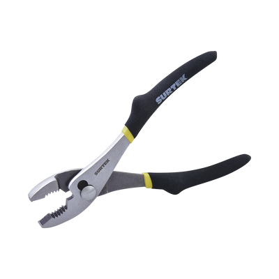 SURTEK - Pinza para mecánico de 8" con mango de vinil.