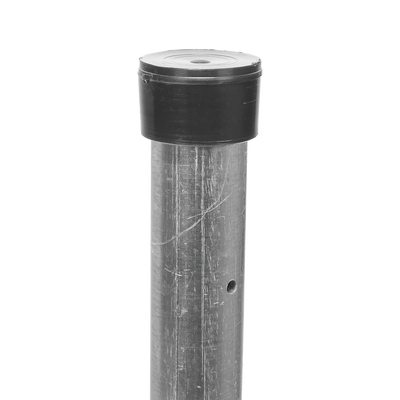 EPCOM INDUSTRIAL - Poste de Esquina de 1m para Cerca Electrificada de Tubo Galvanizado cal. 18 de 1"Diam. Ideal para 5 Aisladores (No incluidos).