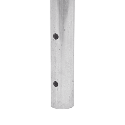 EPCOM INDUSTRIAL - Poste de ESQUINA para Cerca Electrificada. Tubo Galvanizado cal. 18 de 1" Diam. y 0.8m Alto con Tapón, ideal para 3 Aisladores