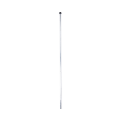 EPCOM INDUSTRIAL - Poste de Esquina  para Cerca Electrificada. Tubo Galva. de 1.4m, cal. 18 de 1" Diam. (Sin pintar). Ideal para 6 Aisladores