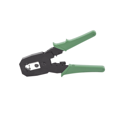 EPCOM POWERLINE - Pinzas para plegar (Ponchadoras) cables RJ11, RJ12, RJ45 telefónicos y cables de red Cat5e, Cat6, Cat6a y con Cavidades para 4, 6 y 8 conductores.