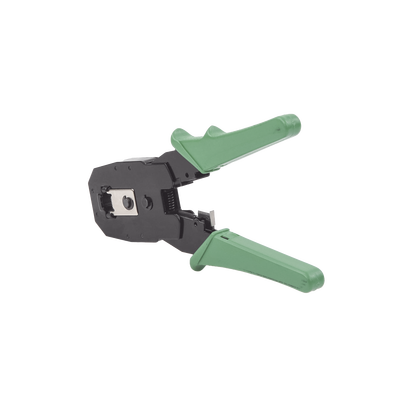 EPCOM POWERLINE - Pinzas para plegar (Ponchadoras) cables RJ11, RJ12, RJ45 telefónicos y cables de red Cat5e, Cat6, Cat6a y con Cavidades para 4, 6 y 8 conductores.