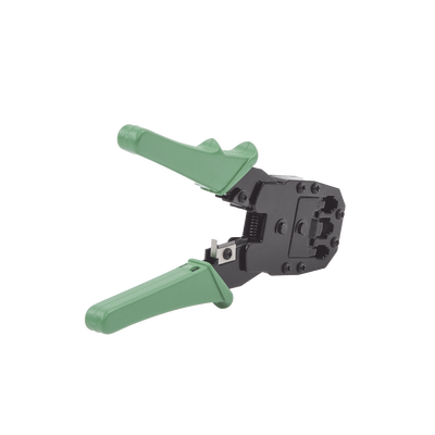 EPCOM POWERLINE - Pinzas para plegar (Ponchadoras) cables RJ11, RJ12, RJ45 telefónicos y cables de red Cat5e, Cat6, Cat6a y con Cavidades para 4, 6 y 8 conductores.