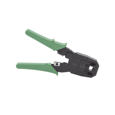 EPCOM POWERLINE - Pinzas para plegar (Ponchadoras) cables RJ11, RJ12, RJ45 telefónicos y cables de red Cat5e, Cat6, Cat6a y con Cavidades para 4, 6 y 8 conductores.