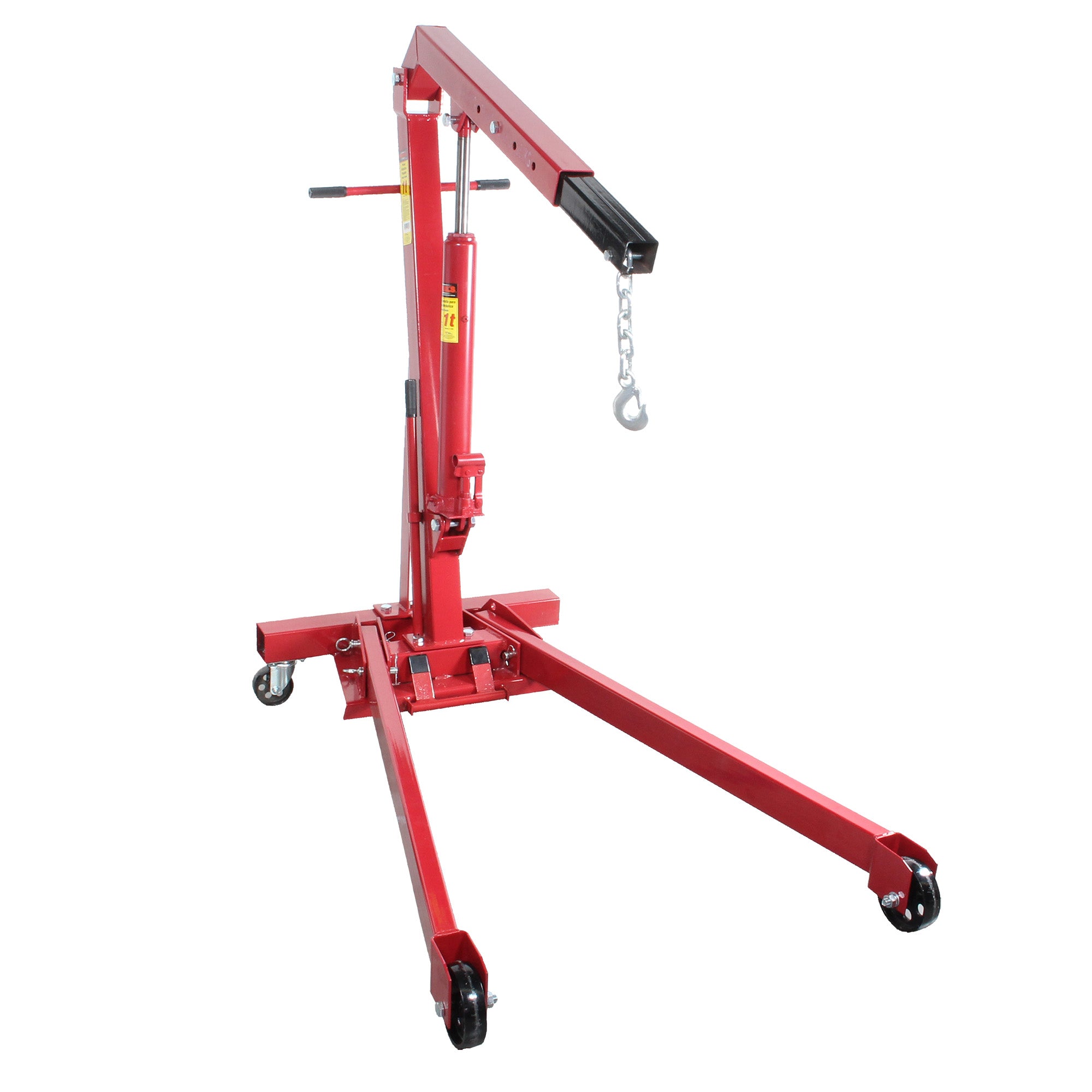 Pluma hidráulica para motor plegable (1 ton)
