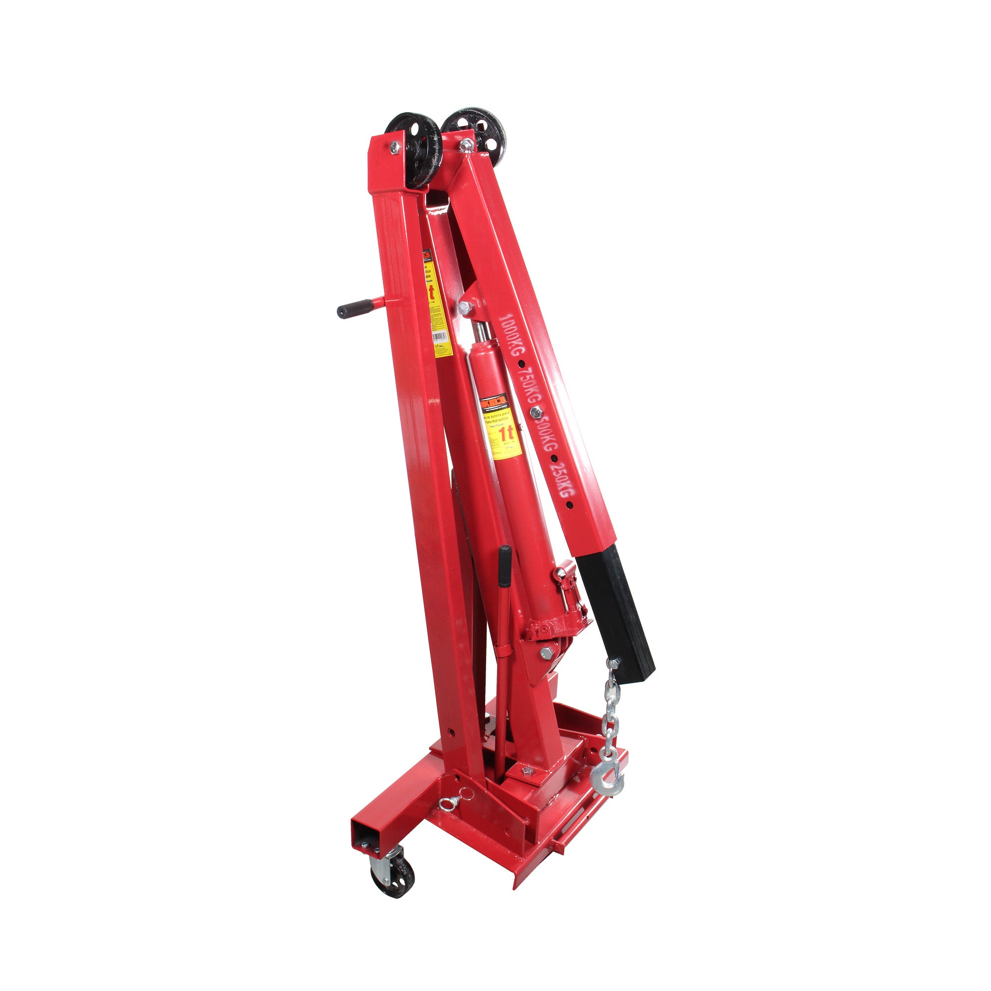 Pluma hidráulica para motor plegable (1 ton)