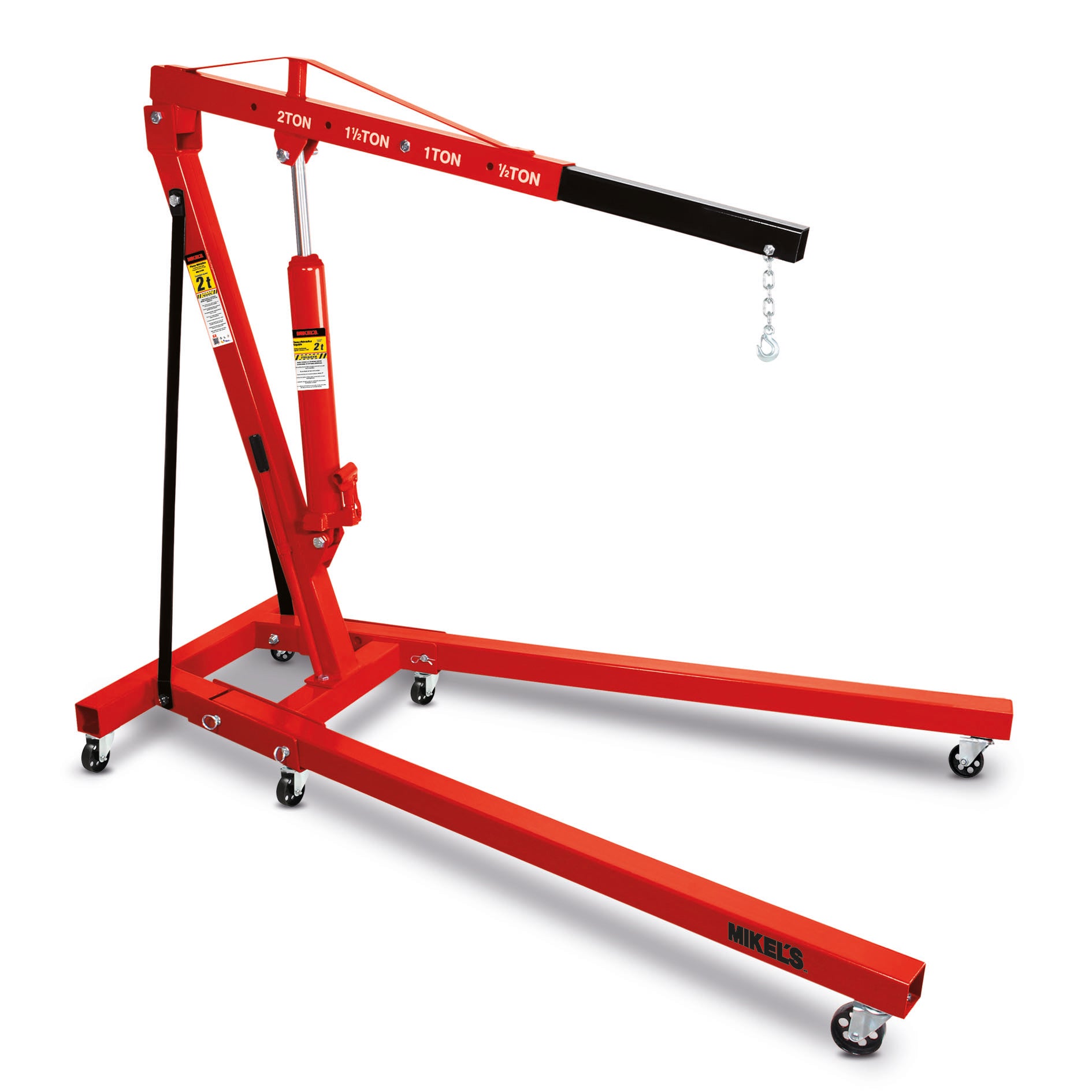 Pluma hidráulica para motor plegable (2 ton)