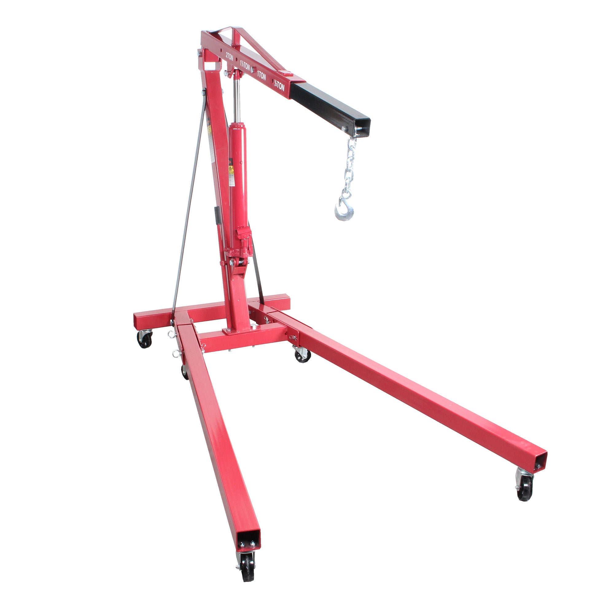 Pluma hidráulica para motor plegable (2 ton)