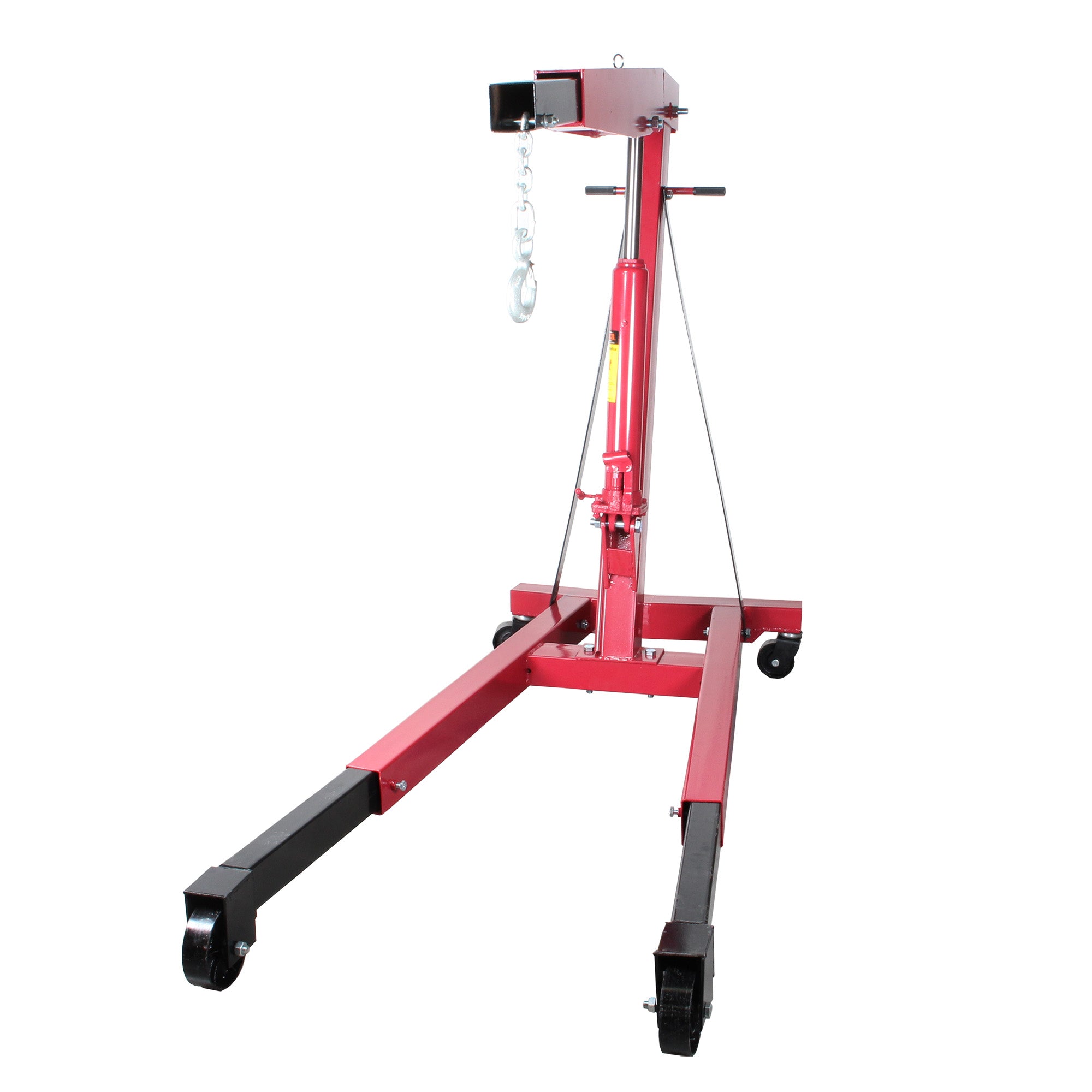 Pluma hidráulica para motor con extensiones frontales (3 ton)