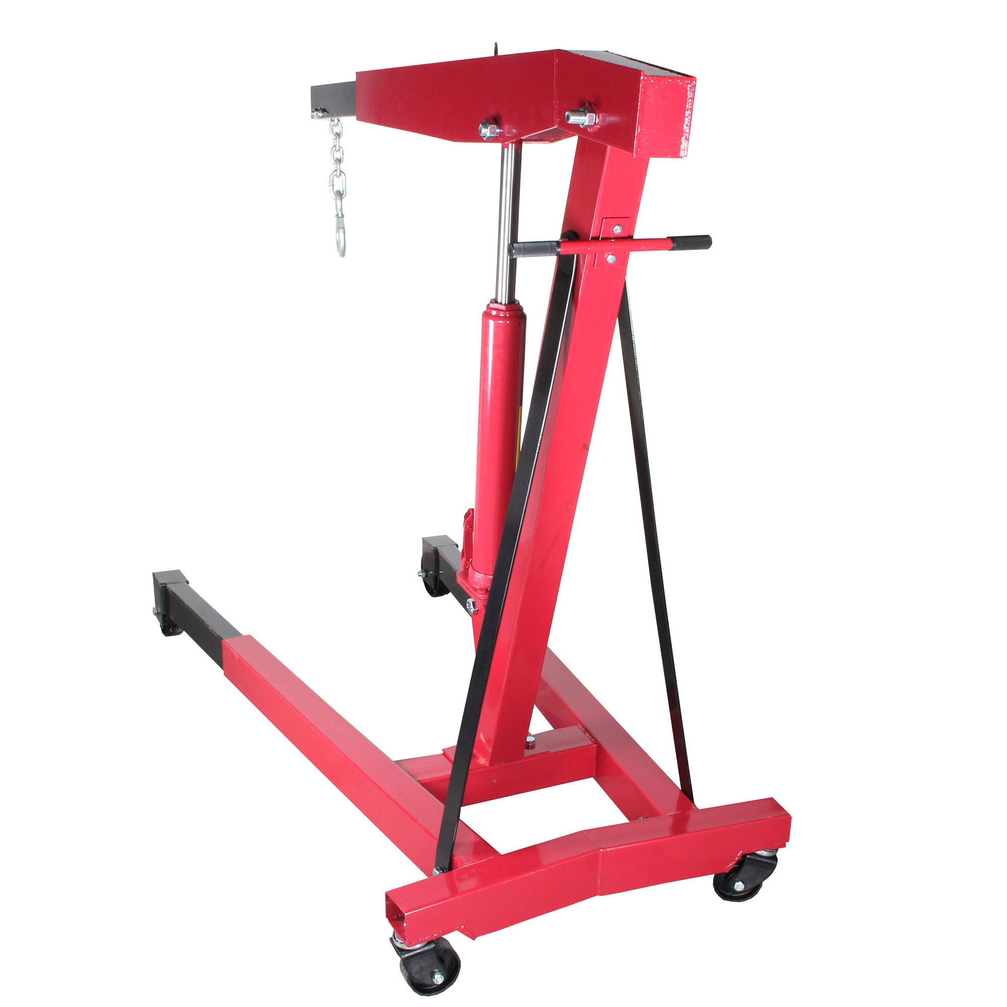 Pluma hidráulica para motor con extensiones frontales (3 ton)