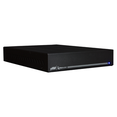 TRUAUDIO - Amp Clase D | 2 Canales 100W | Con Aprendizaje IR | Salida Sub | Estéreo, Bridge, Múltiples Amplificadores | 4-8Ω