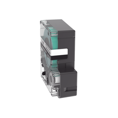 PANDUIT - Casete de Etiquetas de Poliéster de Cinta Continua, Color Blanco Sobre Verde, Uso Interior/Exterior, 24 mm (0.94 Pulgadas) de Ancho x 9.1 Metros (29.86 Pies) de Largo