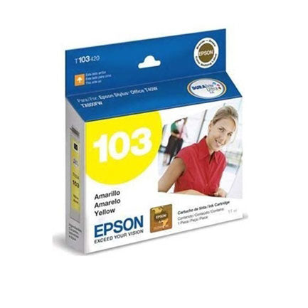 EPSON - TINTA EPSON STYLUS AMARILLO T40W TX600WF