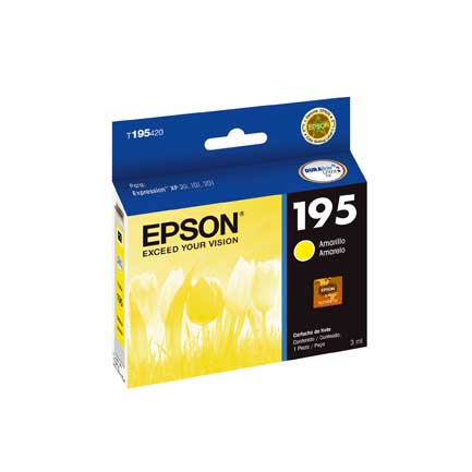 EPSON - TINTA EPSON T195 XP-101 201 211 AMARILLO