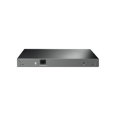 TP-LINK - Switch JetStream PoE+ administrable Capa 2, 24 puertos 10/100/1000 Mbps + 4 puertos SFP 384 W