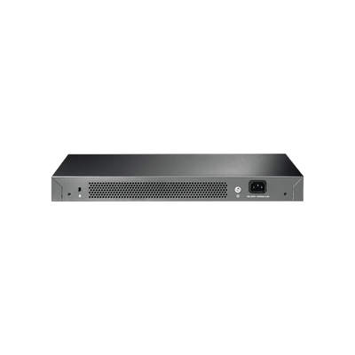 TP-LINK - Switch JetStream Gigabit administrable Capa 2, 24 puertos 10/100/1000 Mbps + 4 puertos SFP