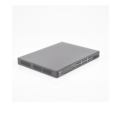 TP-LINK - Switch JetStream Gigabit administrable Capa 2, 24 puertos 10/100/1000 Mbps + 4 puertos SFP
