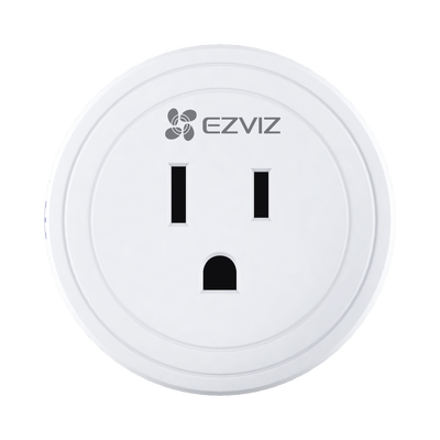 EZVIZ - Enchufe Inteligente / Wi-Fi / Control a través de la Aplicación Móvil  / Conecte los Dispositivos del Hogar / Permite Personalizar Horarios / Soporta Asistente de Voz de Google y Alexa
