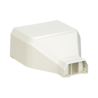 PANDUIT - Conexión de tubería a canaleta T45, Salidas de 1/2", 3/4", 1" y 1 1/4", material ABS, Color Blanco Mate