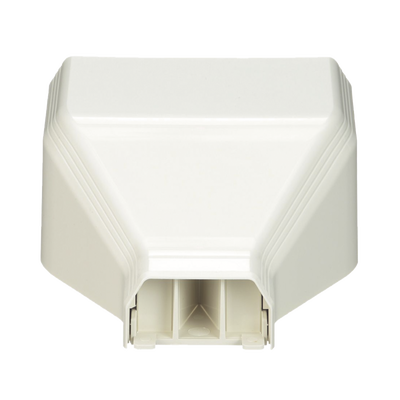 PANDUIT - Conexión de tubería a canaleta T45, Salidas de 1/2", 3/4", 1" y 1 1/4", material ABS, Color Blanco Mate