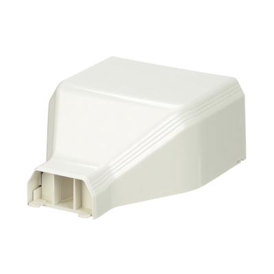 PANDUIT - Conexión de tubería a canaleta T45, Salidas de 1/2", 3/4", 1" y 1 1/4", material ABS, Color Blanco Mate