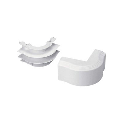 PANDUIT - Esquinero exterior, para uso con canaleta T45, Material PVC Rígido, Color Blanco Mate
