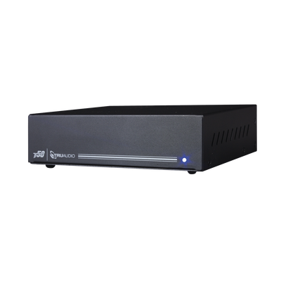 TRUAUDIO - Amp Clase D | 2 Canales 50W | Con Aprendizaje IR | Salida Sub | Estéreo, Bridge, Múltiples Amplificadores | 4-8Ω