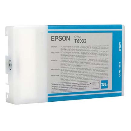 EPSON - Tinta Epson Stylus Pro 7800/7880/9800/9880 220ml Color Cian