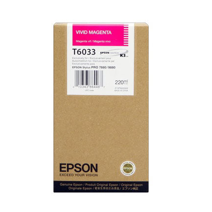 EPSON - Tinta Epson Stylus Pro 7880/9880 220ml Color Magenta
