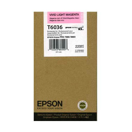 EPSON - TINTA EPSON STYLUS PRO 7880/9880 MAGENTA VIVID LIGTH
