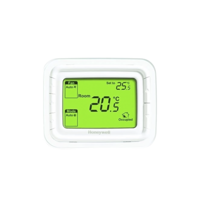 HONEYWELL HOME RESIDEO - Termostato No Programable, Horizontal 2 o 4 TUBOS, 120 VAC, Pantalla Verde