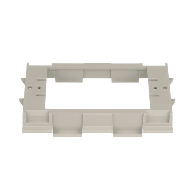 PANDUIT - Soporte para Montaje de Faceplates en Canaleta T70, de PVC Rígido, Color Gris Internacional