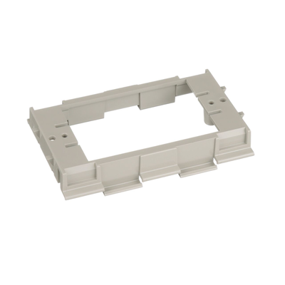 PANDUIT - Soporte para Montaje de Faceplates en Canaleta T70, de PVC Rígido, Color Gris Internacional