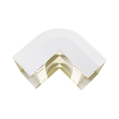 PANDUIT - Esquinero exterior, para uso con canaleta T70, Material PVC Rígido, Color Blanco Mate