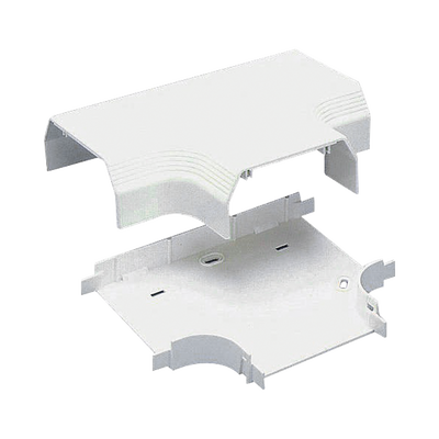 PANDUIT - Accesorio en "T", para uso con canaleta T70, Material PVC Rígido, Color Blanco Mate
